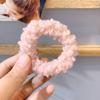 Cuerda de pelo de cordero Dongdaemun coreana para otoño e invierno, anillo de pelo de felpa de color caramelo, cuerda de pelo rizado, tendón de goma, accesorios para el cabello