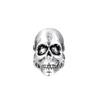 Brinco de Presilha Europeu e Americano Caveira Diablo Presilha de Orelha Presilha de Orelha Geometria Gótica Retrô Presilha de Orelha Feminino Punk Hip-Hop Brincos de Halloween