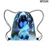 Nuevo producto 3D: Robot espacial Astro Bot, pantalones con bolsillo con solapa y cordón ajustable, mochila escolar portátil de gran capacidad con cordón ajustable, impermeable.