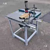 Maquinaria para Carpintería Fresadora Vertical de un Solo Eje Mesa de Empuje Simple Fresadora Vertical Tipo Mesa de Empuje con Sujeción Cilíndrica Fabricante Simple
