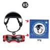 Nuevo Casco de Motocicleta para Mascotas, Casco de Seguridad para Perros y Gatos con Gafas, Accesorios para Paseos al Aire Libre, Al por Mayor en Stock