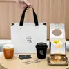 Caja Desechable de 2 Pulgadas de 3 Piezas para Pastel Mousse Caja de Empaque para Postre con Ventana Esquinas Recortadas Bolsa para Llevar Horneado Venta al por Mayor Comercial