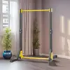 Barra de suelo en forma de I transfronteriza S barra de dominadas interior dispositivo de dominadas para uso doméstico barra de dominadas interior para niños al aire libre equipo de fitness para el hogar