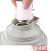 Tapón de acero inoxidable para botella termo doméstica, tapón de silicona para termo, bolsa de agua caliente, accesorios para botella termo de agua hirviendo, tapa de taza