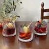 Vaso Rotatorio para Whisky Famoso en Internet, Vaso de Cristal Engrosado para Uso en Casa y Bar, Vaso para Cócteles y Bebidas Frías al por Mayor