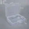Caja Rectangular Transparente de Plástico PP Caja para Empaquetar Artículos Pequeños Perler Beads Insignias Guka Equipo de Pesca Joyería Ferretería Caja de Almacenamiento