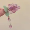 [Encanto Antiguo] Nuevo Pasador de Flor de Perlas con Lazo de Cinta Estilo Chino Pasador de Pelo con un Diseño Elegante y Encanto Antiguo