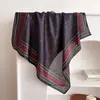 Pañuelo de Seda Cuadrado Pequeño de Anacardo Transfronterizo 70cm Bufanda Bufanda Primavera y Verano Estampado Protección para el Cuello Bufanda Profesional Bufanda