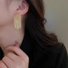 Aretes Populares Nuevos al Por Mayor de Aguja de Plata S925, Aretes Elegantes de Nicho con Personalidad de Alta Gama, Aretes de Borla Estilo Celebridad de Internet