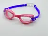 Gafas de natación para niños para Amazon transfronterizo, gafas de natación de silicona con puente nasal de una sola pieza, antivaho, impermeables, color degradado, gafas de natación unisex