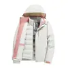Chaqueta Downstorm Tres en Uno para Mujer con Forro de Grafeno Set de Dos Piezas Impermeable Cortavientos Ropa de Senderismo y Montañismo para Hombre Estampado de Logo