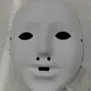 Máscara de Gato Transfronteiriça Máscara de Papel Machê Branca Máscara de Festa Pintada DIY Máscara DIY em Branco Halloween Natal