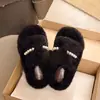 Outono Inverno Primavera Verão Chinelos de Algodão com Solado Grosso Sapatos da Moda Chinelos de Pérola e Pelo Feminino Roupa de Exterior Estilo Coreano INS Novo 2026