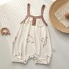 Ropa de bebé Chengbao Jumbo para niñas y bebés, sin mangas, de verano, fina, con tirantes Harper, bonita ropa de escalada, pijamas de verano