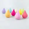 Giroscopio de forma especial Huevo de belleza Esponja de maquillaje Irregular Sin látex Doble uso húmedo y seco Calabaza Gota de agua Superficie de corte Huevo de maquillaje