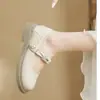 Nuevos zapatos Mary Jane de estilo chino inspirados en Chanel para mujer, novedad otoño 2026, zapatos Mary Jane versátiles de corte bajo y diseño delicado