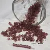 Cuentas de Arroz Domésticas Vidrio Transparente Mate Material de Bordado Pulsera Collar Pendientes Flor de Cuenta Material Hecho a Mano DIY Cuentas