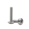 En Stock, Envío Inmediato: Tornillos para Máquina de Acero Inoxidable 201 Tm Ranura Cruzada Cabeza Plana Grande M2-M8 Tornillos de Cabeza de Champiñón Cabeza de Paraguas