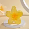 Pasador de Flor de Huevo Bauhinia de Amazon Transfronterizo para Mujeres Pinza de Agarre de Disco para la Parte Trasera de la Cabeza Pinza de Tiburón Accesorios para el Cabello