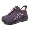 Zapatos Nuevos de Algodón de Invierno para Mujer con Felpa Gruesa Cálidos Ligeros Versátiles Modernos para Exteriores Zapatos de Algodón Casuales Cómodos Antideslizantes Zapatos para Mujer