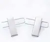 Accesorios de ferretería para perchas de madera, ferretería en forma de U, clip de hierro, accesorios de ferretería imitación oro explosivo, percha de madera maciza, nuevo clip de hierro en forma de U