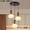Lámpara colgante de noche estilo vintage para dormitorio, lámpara retro wabi-sabi para barra de bar, mostrador, comedor, luminaria de homestay vintage francés