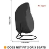 Amazon Transfronteiriça Capa Impermeável de Tecido Oxford 210D para Cadeira Suspensa Externa Capa de Poeira Balanço de Cadeira Suspensa Tipo Zíper Casca de Ovo