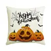 Fronhas de Halloween Mais Vendidas da Amazon, Decorações de Feriado, Capas de Almofada de Tecido para Casa, Fronhas Personalizadas Transfronteiriças