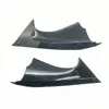 Adequado para Yamaha Yamaha Yzf-R6 2008-2016 Tampa do Duto de Ar com Padrão de Fibra de Carbono Esquerda e Direita