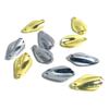 Luya isca lantejoulas boca de cavalo único gancho lantejoulas 2g/14*25mm tira branca boca de coel isca de metal atacado