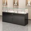 Armário de exposição para joias, vitrine de museu de vidro de alta qualidade, armário de exposição para relíquias culturais e jade, balcão de exposição comercial
