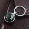 Versión Cielo Estrellado de Cristal Llavero de las Doce Constelaciones Luminous Llavero de Piedra del Tiempo Llavero de Capricornio Llavero de Acuario