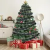 Nuevas Tiras de Piel Sintética Navideña Transfronterizas Decoraciones Navideñas Artificiales Guirnalda de Vid Verde Decoraciones para Bodas y Fiestas