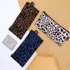 Estuche de Lápices Coreano Creativo de Cuero PU de Leopardo Bolsa de Almacenamiento de Papelería Estuche de Papelería Bolsa de Lápices para Estudiantes Almacenamiento de Bolígrafos