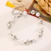 Pulseira Cristal Multicamadas Nova Boêmia Transfronteiriça Pulseira Pingente Estrela do Mar Conjunto de Pulseiras com Contas Coloridas Mulheres
