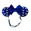 Diadema Elástica Orejas de Ratón Transfronteriza para Adultos y Niños con Lazo Diadema de Nylon para Fiesta Navideña Accesorios para el Cabello DIY