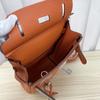 26 Modelos Nuevos de Bolso de Pecho de Piel de Vaca de Primera Capa Togo con Cerradura Cuadrada, Riñonera Unisex de Piel Genuina, Bolso Cruzado para Hombro, Mochila de Moda
