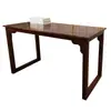 Mesa de Caligrafía de Madera Maciza Mesa de Aprendizaje Chino Mesa y Silla de Entrenamiento de Go Mesa de Té Artística Antigua China Mesa de Caligrafía para Aula