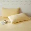 Fronhas de Algodão Escovado Espessas de Hotel Cinco Estrelas, Fronhas de Algodão Puro, Novo Modelo 2026, Conjunto de Dois, 48cmx74cm