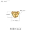 Accesorios de Cuerda para Pulsera y Collar con Cuentas de Arena Dorada de Dibujos Animados Oso Qiqi Cuerda Hecho a Mano diy Cuentas de Dibujos Animados