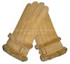 Guantes de Moda para Otoño e Invierno para Mujer Guantes de Cuero Genuino de Oveja para Hombre Gruesos Cálidos a Prueba de Viento a Prueba de Frío Guantes de Dedo