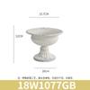 Vaso para Arranjo de Flores Estilo Pastoral Americano, Vaso de Flores de Natal para Mesa de Jantar de Pousada, Vaso Troféu com Duas Alças, Adereço de Fotografia