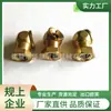 Bico de ar redondo com fio interno de 1/4 2 NPT Padrão Americano Clipe inflável esférico Vedação O-ring Bico de ar de cabeça única