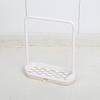Prateleira de Armazenamento para Cozinha Suporte para Pano de Prato Suporte para Pano de Prato Estilo Japonês Porta-Toalhas Prateleira de Armazenamento com Dreno para Esponja