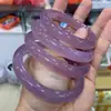 Outlet de Fábrica Waimeng Hotan Yanzi Pulseira Fornecimento Ao Vivo Pulseira de Calcedônia Frete Grátis Embalado para Presente Pulseira de Jade Púrpura