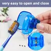 Clip de almacenamiento para cepillo de dientes Multifuncional Viaje Recomendado Tapa para cepillo de dientes Cubierta protectora Casual Portátil