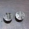 Estampagem a quente gravação a laser mantra ágata natural preta vermelha vidro contas soltas DIY Acessórios de miçangas artesanais cinábrio