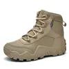 Botas de Combate de Gran Tamaño Spot Amazon Transfronterizas para Hombre, Botas Altas Antideslizantes Resistentes al Desgaste para Exteriores, Montañismo, Entrenamiento Táctico del Desierto