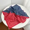 [100% Algodão] Novo Lenço Feminino de Algodão Puro para a Primavera de 2026 com Design de Pintura a Óleo, Moderno e Elegante, Lenço de Pescoço e Xale de Luxo Leve