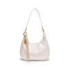 Bolsa para Deslocamento Bolsa Feminina 2025 Nova Bolsa Simples de Axila Moderna Versátil Transversal de Ombro Moda Dumpling Bolsa Elegante